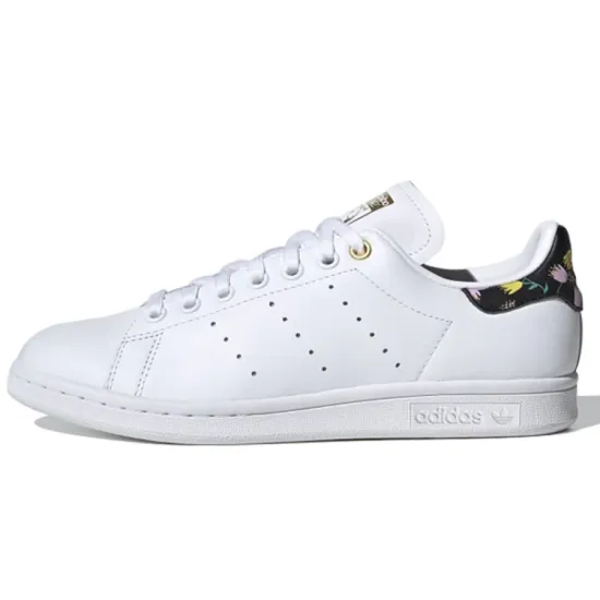 Adidas Originals Stan Smith Skateboarding Shoes Women's Low-top White/Black