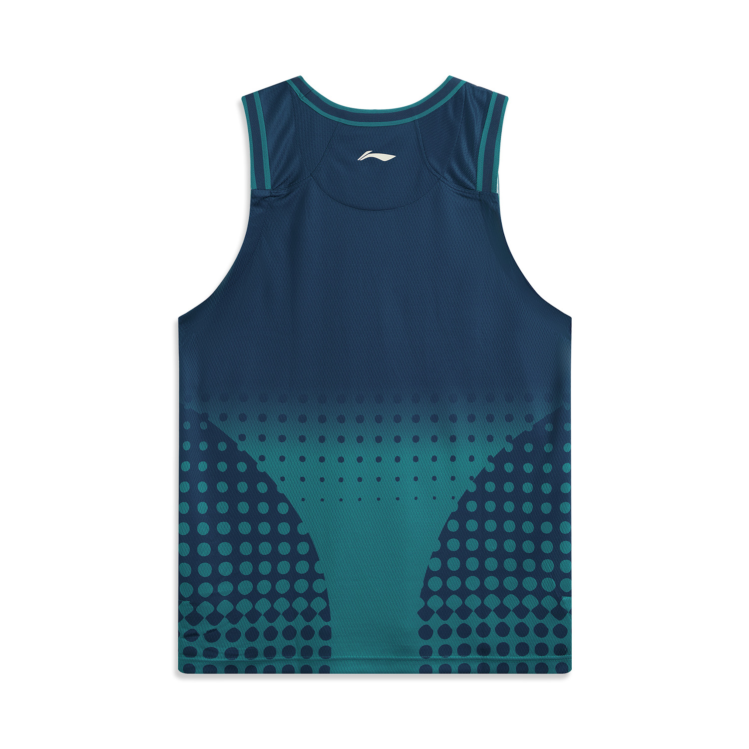 Li Ning Badfive Basketball Jersey Men’s Dark Navy Blue Dragonfly Green All Over Print
