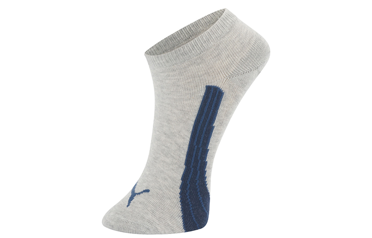 PUMA Ankle Socks Unisex 3 Pack, Gray