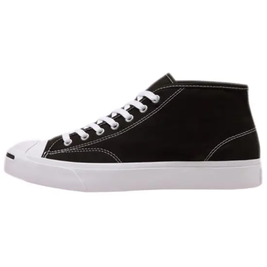 Converse Jack Purcell Canvas Shoes Unisex Mid-top Black/white