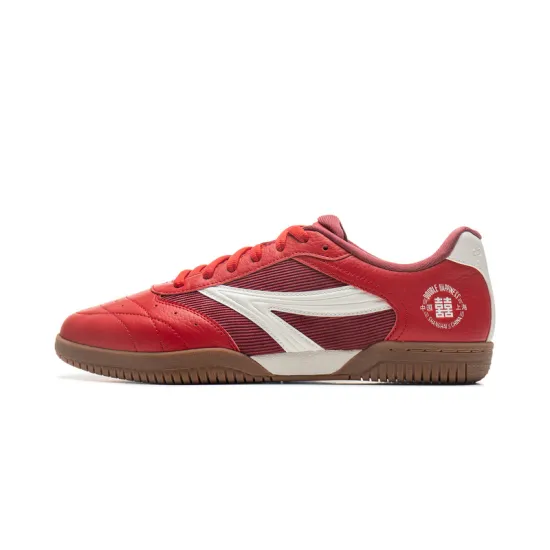 LiNing Table Tennis Series Casual Shoes Unisex Low-Top Honor Red Beige White Saffron Color
