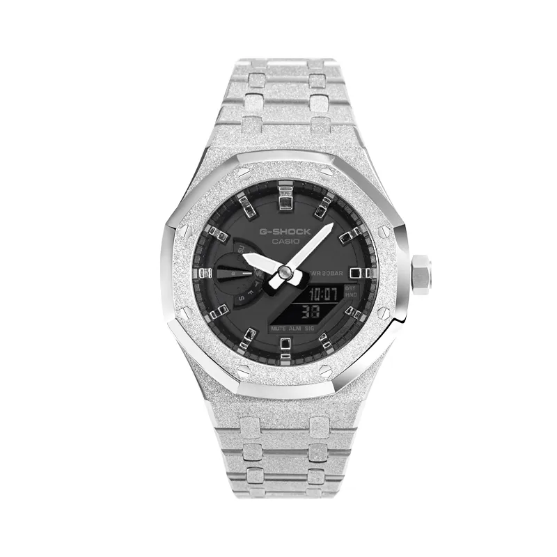 CASIO Unisex Liquid Crystal/Analog Dual Display Series 44.5mm Black Watch