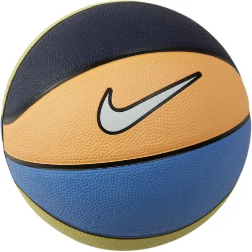 Nike Rubber basketball, comfortable feel, strong ball control, yellow, blue, black, No. 3 training men and women
