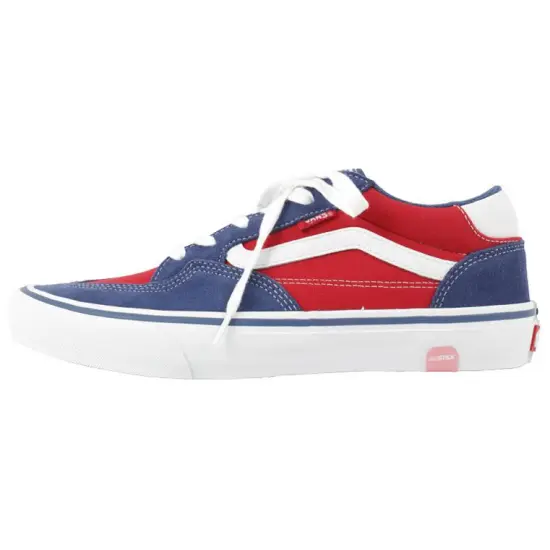 Vans PRO Skateboarding Shoes Unisex Low-top Blue/Red