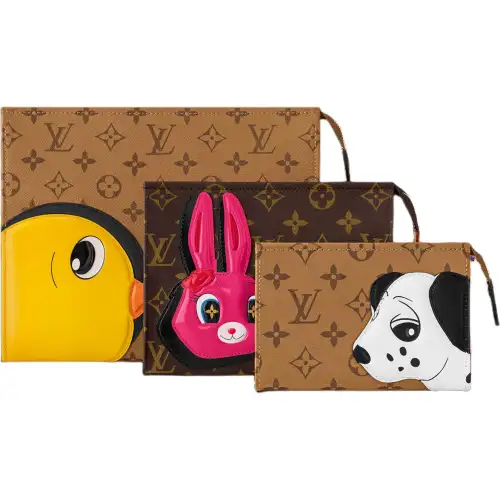 LOUIS VUITTON Trio Toilet Pouch