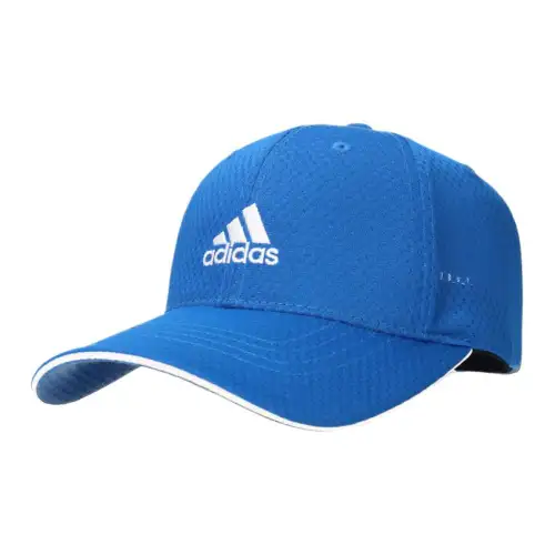 Adidas Comfortable And Breathable Polyester Baseball Caps Unisex Blue