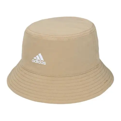 Adidas Cotton Bucket Hats Unisex Brown