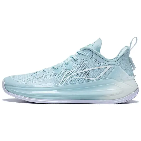 LINING Liren 3 V2 Basketball Shoes Unisex Low-Top Aqua Blue