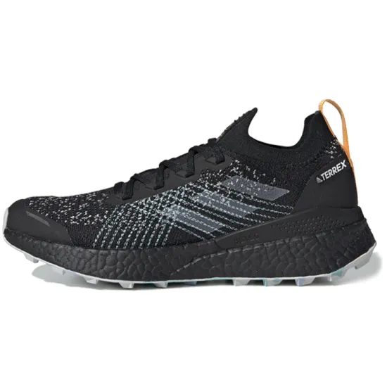 Adidas Terrex Two Running Shoes Women's Low-Top Black/Cyan