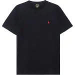 Polo Ralph Lauren FW22 Men's Pony Logo Crewneck Pullover T-Shirt Black