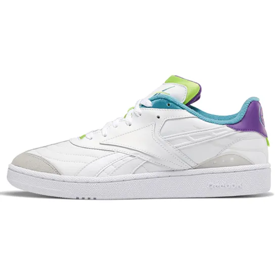 Reebok Club C RC 1.0 White Purple Grey