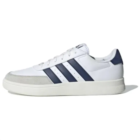 Adidas Breaknet 2.0 Skateboard Shoes Unisex Low-Top White Blue