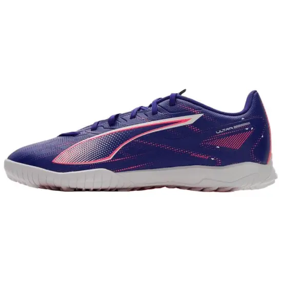 PUMA Ultra 5 MG Rubber Short Studs Artificial Ground Anti-Slip Wear-Resistant Soccer Shoes Men's Purple