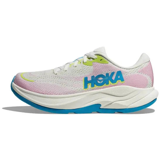 HOKA ONE ONE RINCON 4 Running Shoes Women's Low-Top White Pink/Blue