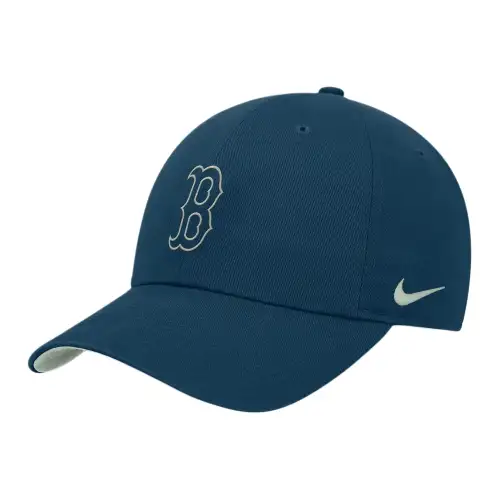 Nike Cotton Baseball Caps Unisex Blue