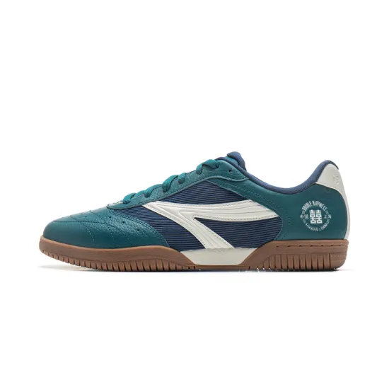 LiNing Table Tennis Series Casual Shoes Unisex Low-Top Dragonfly Green Ecru Deep Navy Blue