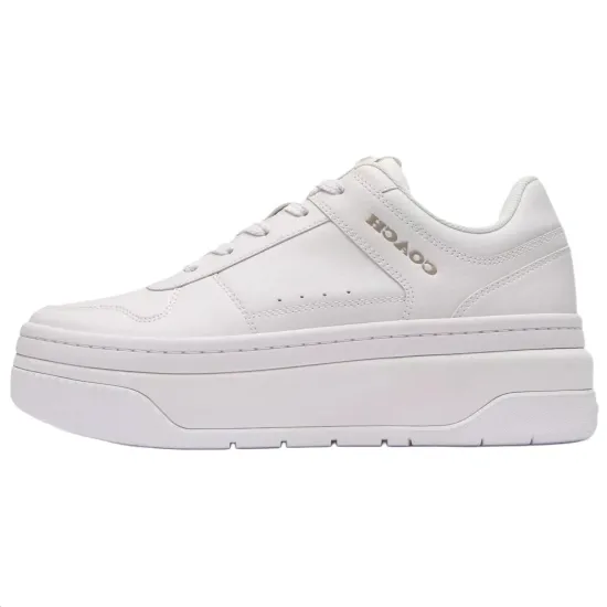 COACH Skateboard Shoes Women's Low-Top White