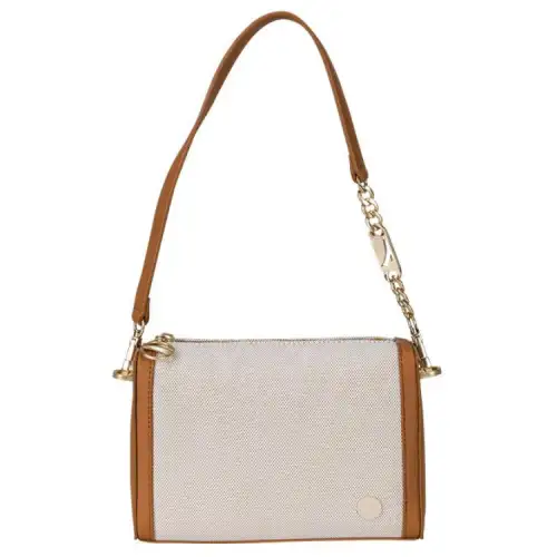 Anta Fabric Shoulder Bag, Crossbody Bag Women's Chestnut Brown