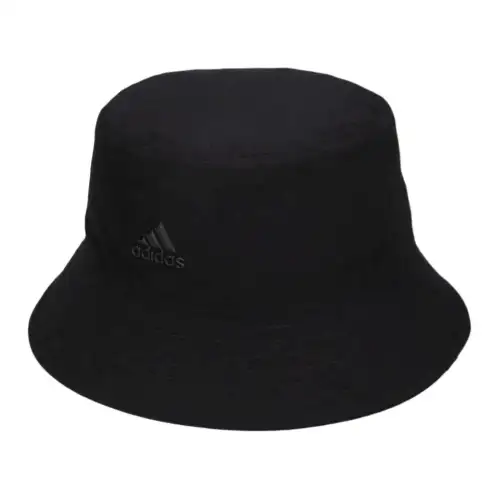 Adidas Cotton Bucket Hats Unisex Black