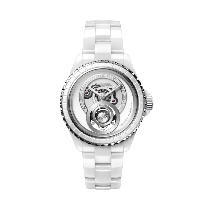 CHANEL Wrist Watches Manual Mechanical Movement Stainless Steel Watchband 38mm White Dial Unisex