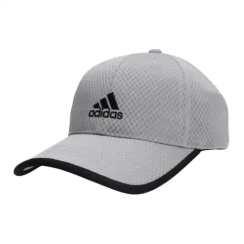 Adidas Polyester Baseball Caps Unisex Gray