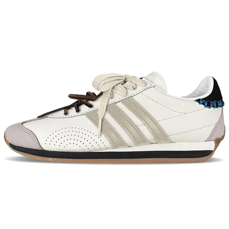 Adidas Originals COUNTRY OG Slip Resistant Abrasion Resistant Low top Casual Shoes Unisex Beige Gray