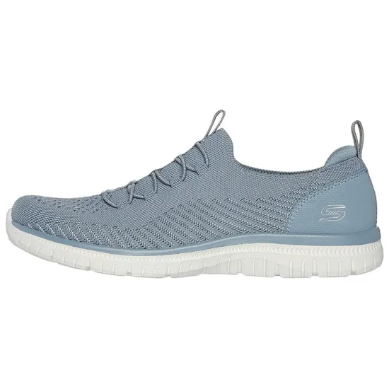 Skechers Cushioning Wear-Resistant Low-Top Running Shoes Women's Gray