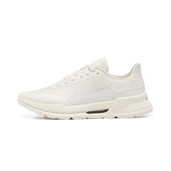 LI-NING 1990 Commuter Series Diligence Low-Top Casual Shoes Men's Ecru