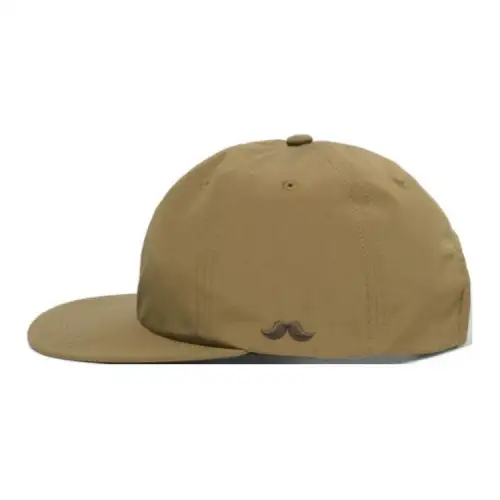A BATHING APE Printed Pattern Cotton Fabric Baseball Caps Men's Umber/Black