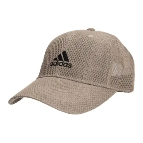 Adidas Polyester Baseball Caps Unisex Brown