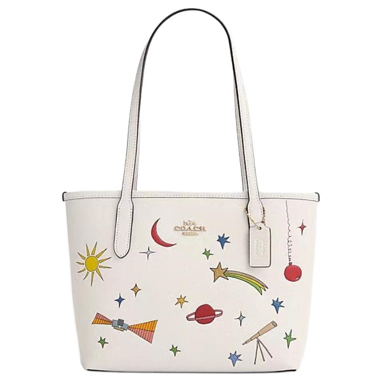 Женская сумка COACH City Tote 23 (мультиколор)