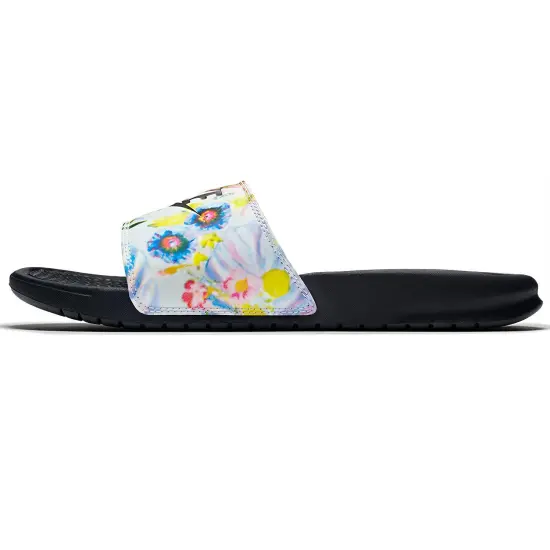 Nike Benassi JDI Flip-flops Women's White/Black