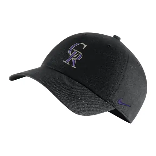 Nike Cotton Baseball Caps Unisex Black