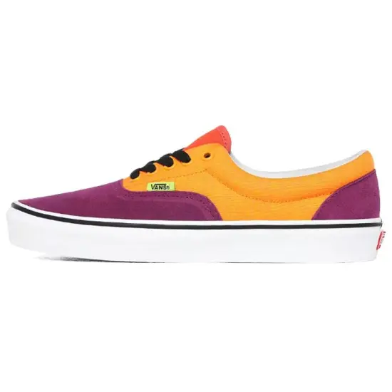 Vans Era Skateboarding Shoes Unisex Low-top Purple/yellow/blue