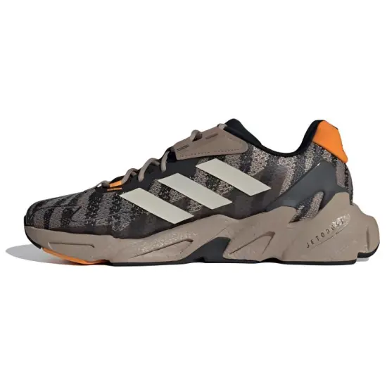 Adidas X9000L4 Chalky Brown Bright Orange