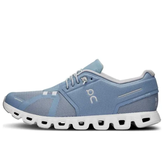 On Running Cloud 5 Chambray White