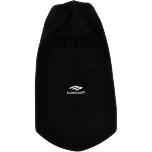 Balenciaga Cotton Sun Protection Masks Unisex Black