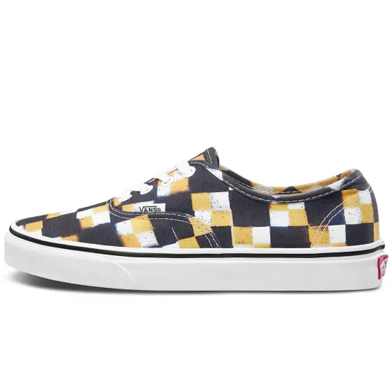 Vans Authentic Skateboarding Shoes Women's Low-top Yellow/gray