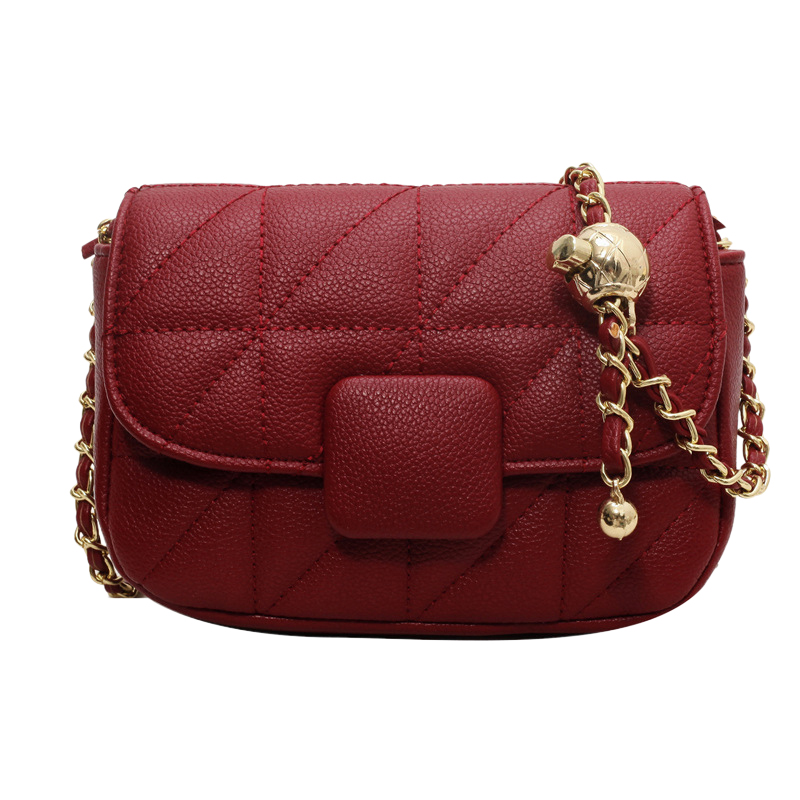 MARKANGARO Pu Small Square Bag, Shoulder Bag, Crossbody Bag Regular Women's Ecru/Black/Coffee