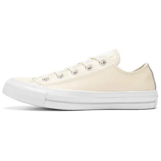 Converse Chuck Taylor All Star Skateboarding Shoes Women's Low-top Egret