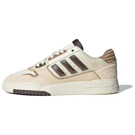 Adidas Originals Drop Step 2.0 Skateboard Shoes Unisex Low-Top White Brown