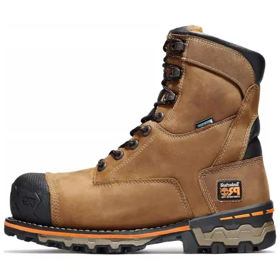 Timberland Boondock Durable Cushioning Short Outdoor Boots Men's Brown