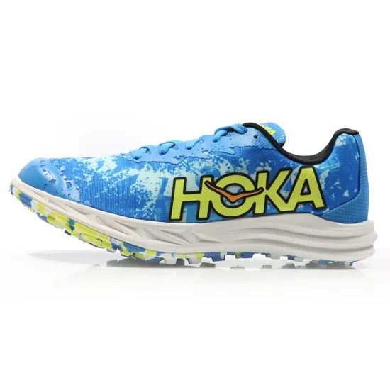 HOKA ONE ONE Running Shoes Men Low-Top Blue Yellow