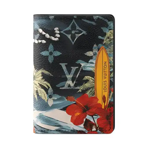 LOUIS VUITTON Pocket Organizer Monogram Surfin' Navy Blue