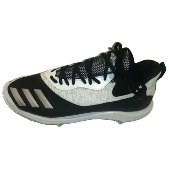 Adidas Icon V Bounce Cleats Baseball Shoes 'Black White'