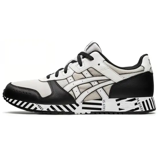 Asics Lyte Classic Wear Resistant Low Top Casual Shoes Men's White Black