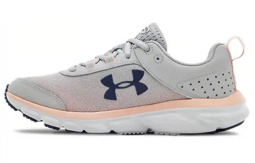Under Armour Charged Assert 8 Sports Shoes Grey/Pink Women's