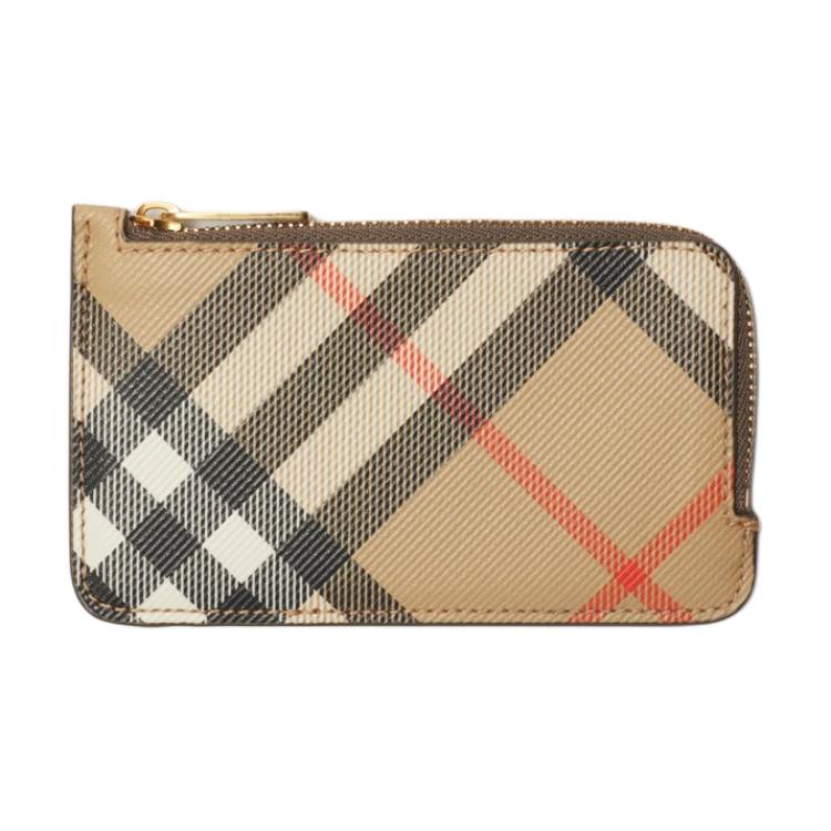 Женский кошелек Burberry Card Case (песочный)