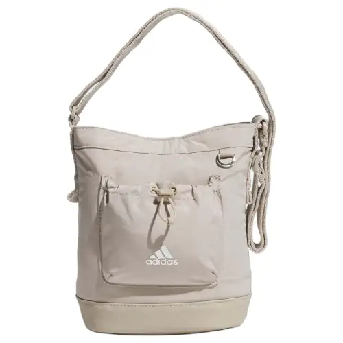 Adidas Recycled Polyester With Recycled Polyamide Handbag, Shoulder Bag Regular Unisex Beige