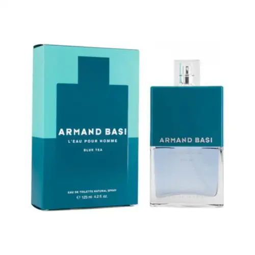 ARMAND BASI Men's Aqua Blue Tea